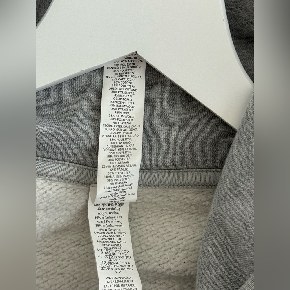 ALO Yoga BAE Cropped Gray Hoodie - Picture 7 of 8